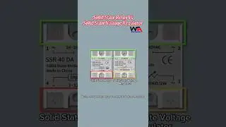 Solid State Relay Vs Solid State Voltage Regulator 
