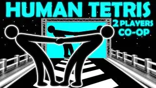 HUMAN TETRIS | CO-OP x 2 PLAYERS | Immersive Interactive Warm Up