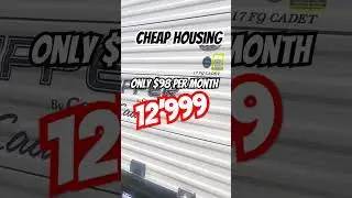 CHEAP HOUSING in this Nice Camper $98 per month | Coachman Cadet RV 
