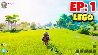 LEGO FORTNITE SURVIVAL LET'S PLAY | EPISODE #1