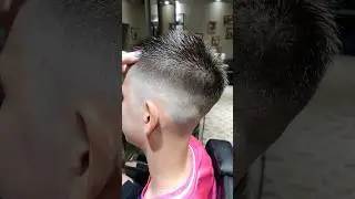 Man`s haircut