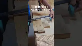 Tehnica de Găurire în Lemn