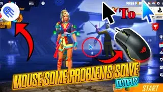2021 No Ban | Mouse Cursor Blue But 360° Not Working Problem Solve On Octopus Free Fire PlayWith⌨️🖱️