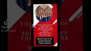 Cutting off fingers? #africanculture #africantradition #african_women