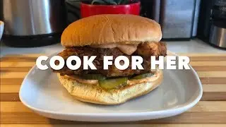 How to make POPEYES CHICKEN SANDWICH at home