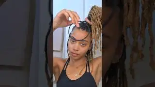 Pt. 2 of my #renaissanceworldtour #locstyle on #mediumlocs to #longlocs enjoy! 🩶