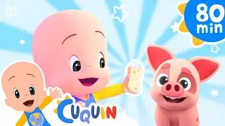 Por la bahía: adivina los animales 🐮 y más canciones infantiles para bebés con Cleo y Cuquín