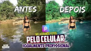 EDITE SUAS FOTOS IGUAL UM PROFISSIONAL PELO CELULAR COM ESSE TRUQUE - PICSART TUTORIAL