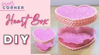 How to make Heart Box for gifts using Recycled Plastic Bottle