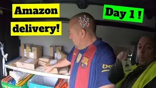 Amazon DSP driver - Delivering Amazon parcels - flex - Van life