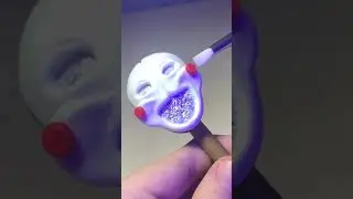 R-rated Puppet with face mechanism made out of clay | FNAF clay art