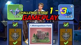 Zombie Waves | Challenge Stage 1-3 Gameplay