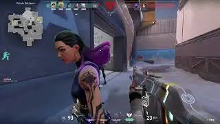 Val ace to win th game