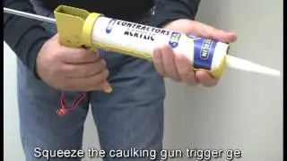 How to seal a gap - Alcolin's Acrylic Sealant
