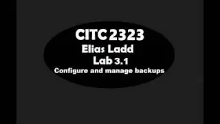 Windows Server - Configure and manage backups