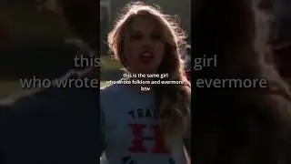i can't believe this is the same woman who made folklore #taylorswift #shorts