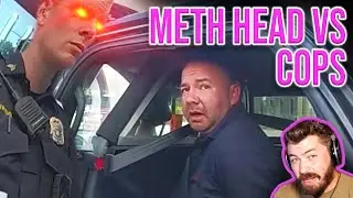 Road Raging Dumbass Threatens Cop!