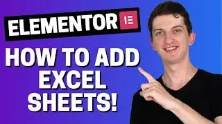 How To Add Excel Table To Elementor