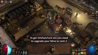 Path Of Exile│How to UNLOCK ALL BUILDINGS + Upgrades ( How to Get ORICHALCUM ORE ) + Guide 2024