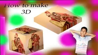 photosho ma banaya 3D photo editing || 3d dedign creativity ||