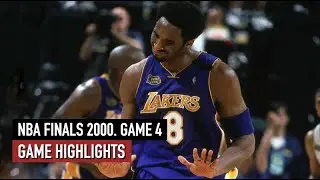 NBA Finals 2000. Lakers vs Pacers Game 4 Highlights. Shaq 36 pts, Bryant  28 pts, Miller 35 pts HD
