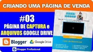 Manual [CAPTURA] Template Página De Vendas - Blogger Profissional