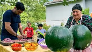 250 KG Watermelon Jam, Delicious Hazelnut Halva & Savory Mushroom Beef on the Sadj!