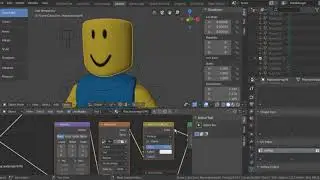 Roblox Woman Rig with Face / Blender