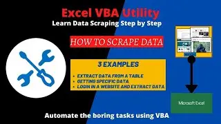 Data Scraping in Excel || How to scrape Data from a website to Excel