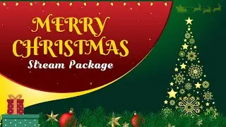 Animated Stream Overlay Merry Christmas | Stream Designz