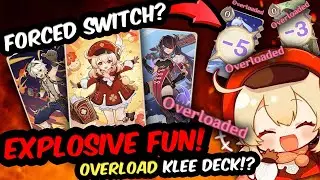Truly an EXPLOSIVE Experience! Overload Klee! Genshin TCG 3.4 Genius Invokation