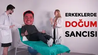 ERKEKLER DOĞUM SANCISINI DENEDİ!!!