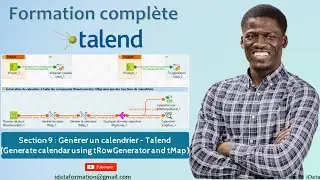 Générer un calendrier (Generate calendar using tRowGenerator and tMap) – Talend Data Integration #24