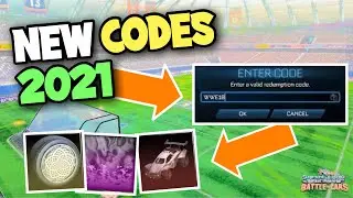 All NEW *2021* Free Redeem Codes In Rocket League l Free Rocket League Items