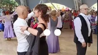 Конкурсный медленный вальс. Парк Сокольники