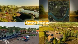 Farm Hoellthal map 🗾🗾🗾🗾 link | Farming Simulator | FS 20 map in FS 19