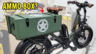 Bike Mounted Ammo Crate, Secret Tool Chest - Free Plans!