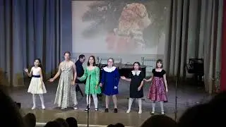 Выступление Ники на концерте в муз. школе 25.12.23