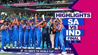 Invincible IND Ace SA Lift 2nd Title | India Vs South Africa T20 World Cup Final Highlights 