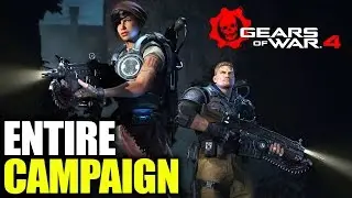 Gears of War 4 PC - Complete Campaign Gameplay with Cutscenes - 1080p 60FPS