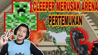 # minicraft Creeper Merusak Arena 😡, Part#2