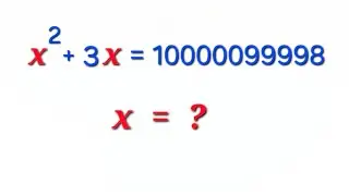 A nice math Olympiad question |Solve for x#math #matholympiad