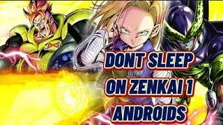 Androids, but they’re Zenkai 1 | Dragon Ball Legends