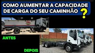 COMO AUMENTAR A CAPACIDADE DE CARGA DO SEU CAMINHÃO!
