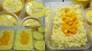 How to make  CHEESY and CREAMY MANGO JELLY At Home With Me Solo Mama Kusina