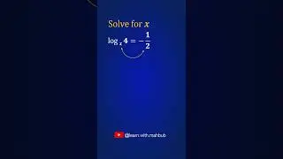 Tricky Math | Fast Log Math Solving Hack