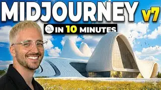 Midjourney v7 AI Beginner Tutorial for Architecture (EASY METHOD)