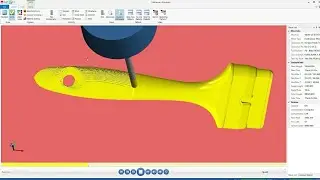 Pocket 3D & Finish Parallel - MasterCam