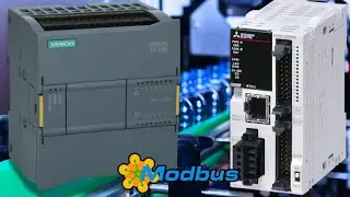 Comunicação Modbus TCP Siemens x Mitsubishi