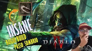 A BUILD MAIS RÁPIDA DO ROGUE! PASSO SOMBRIO  em Diablo 4 - Guia Temporada 7